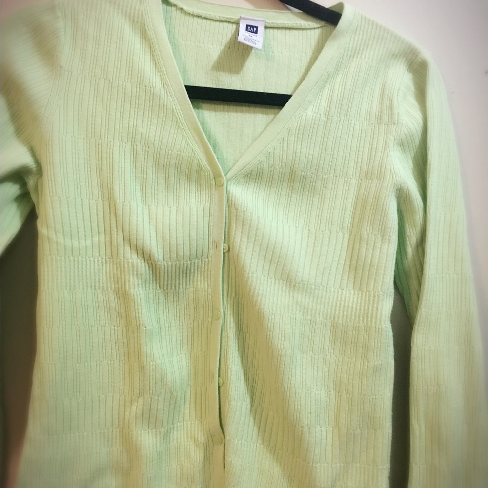 Button sweater